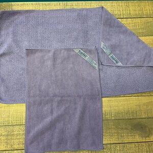 Brand New Norwex Diamond Weave Towel and Cloth in Amethyst